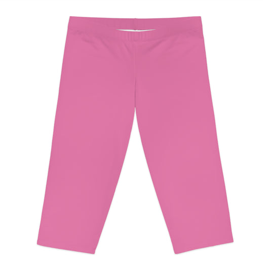 Pink Capri Leggings – Women's PGLT Wear