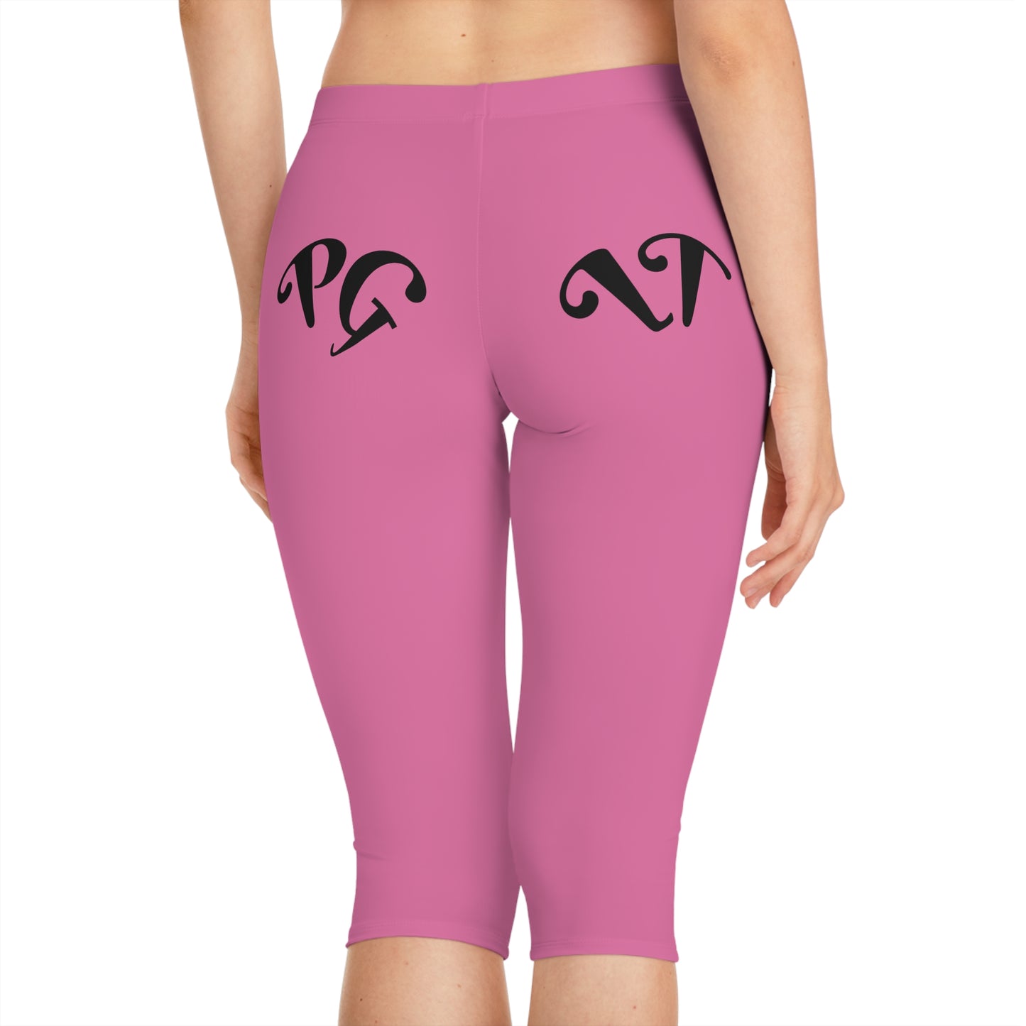 Pink Capri Leggings – Women's PGLT Wear