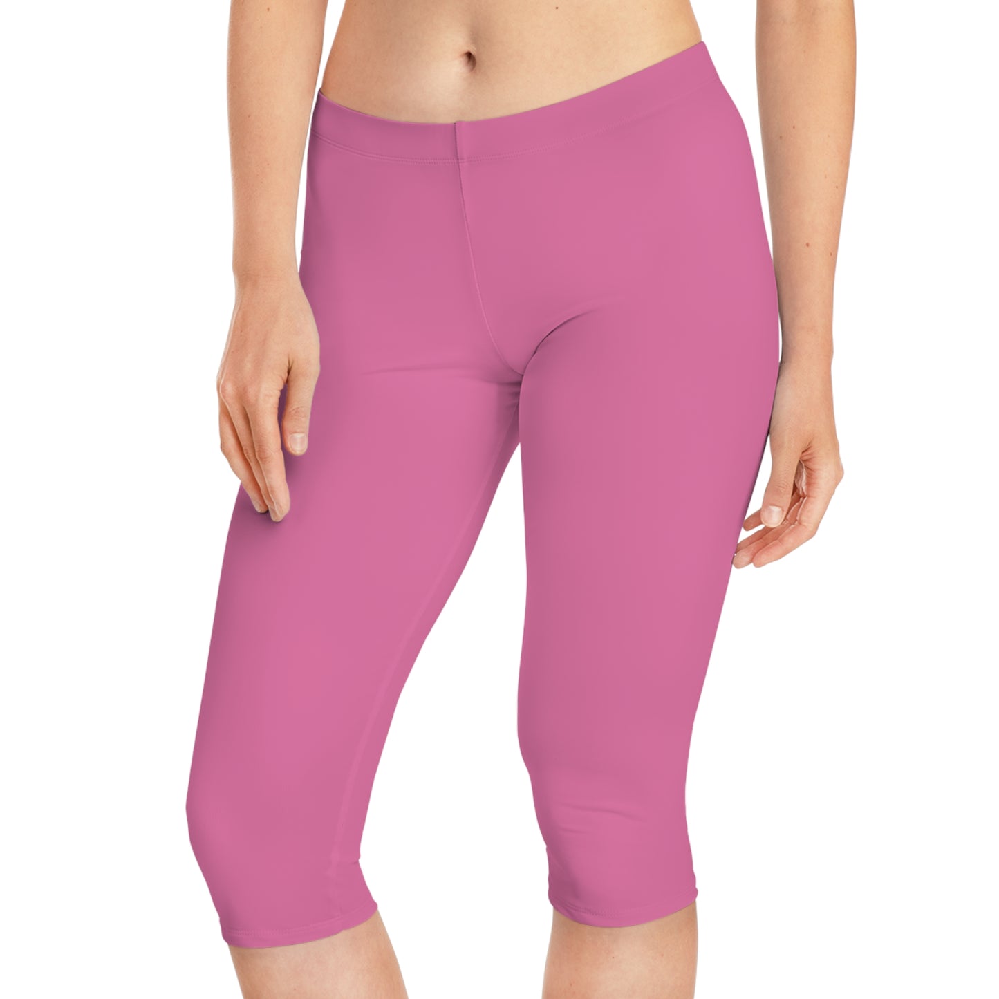 Pink Capri Leggings – Women's PGLT Wear